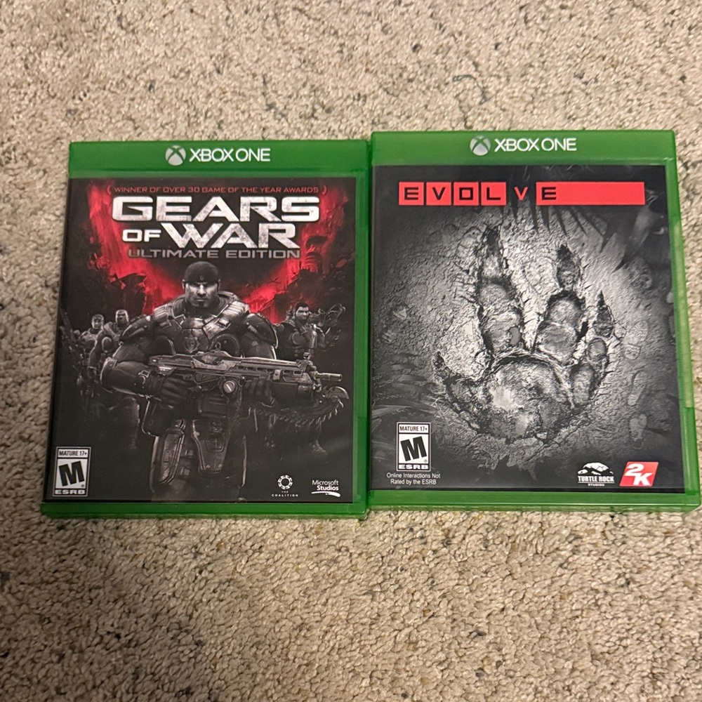 Xbox One Gears of War Ultimate Edition and Evolve Bundle